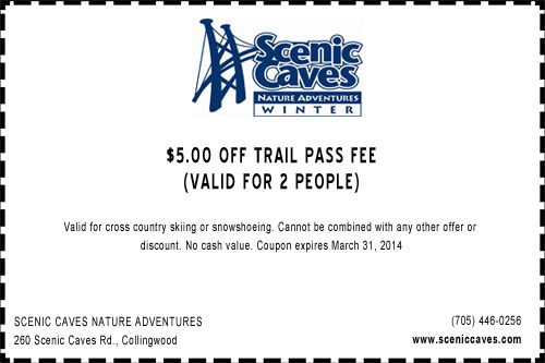 Crystal cave discount coupons