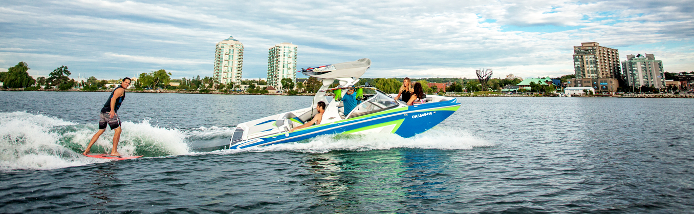 Boating in Barrie