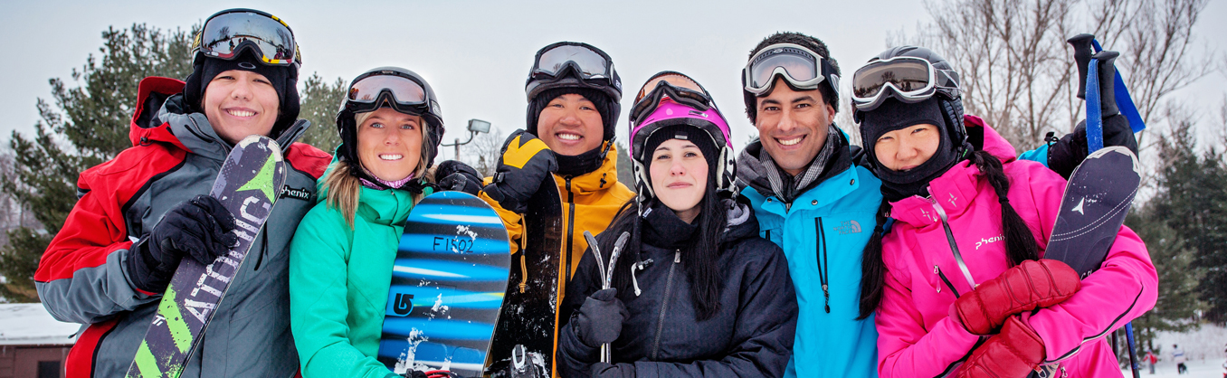 Skiing and Boarding in Barrie