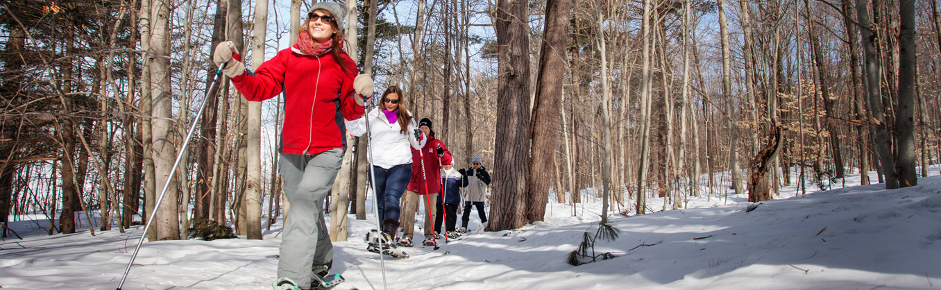 Snowshoeing in Barrie