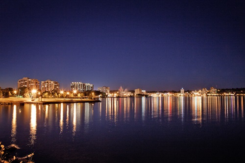 Barrie at night Barrie at night