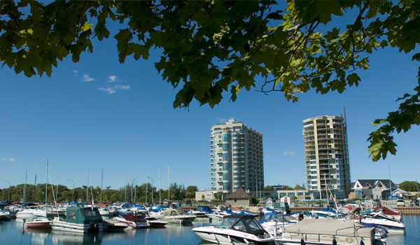 Boating in Barrie