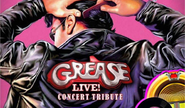 Promotional Graphic for Grease Live Concert Tribute