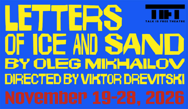 Promotional Graphic for Letters Of Ice and Sand