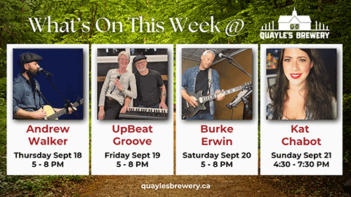 QuaylesLiveMusic_September Quayles Live Music September