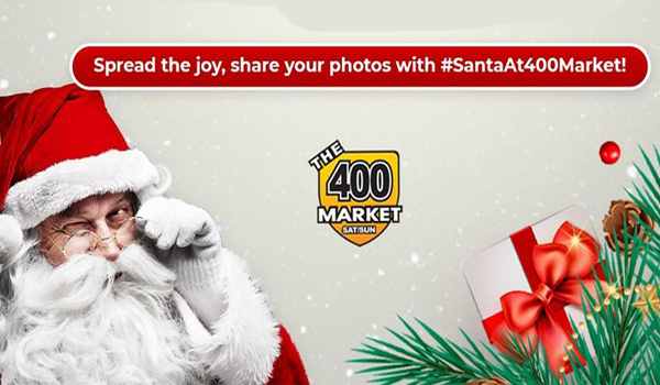 Photos with Santa at 400 Market