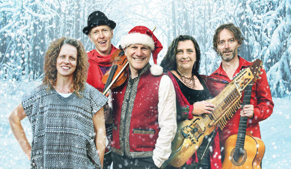 Promotional Graphic for Sultans Of Strings Christmas Caravan