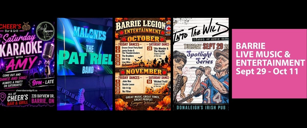 Barrie Live Music - Entertainment