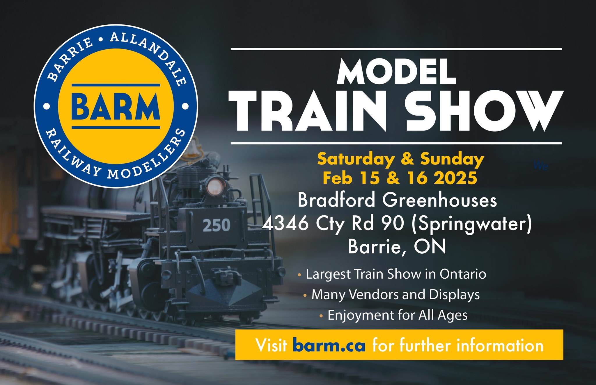 Barrie Allandale Model Train Show