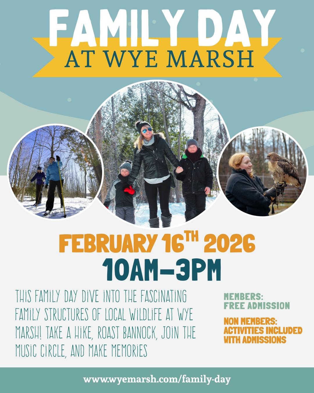 Family Day at Wye Marsh