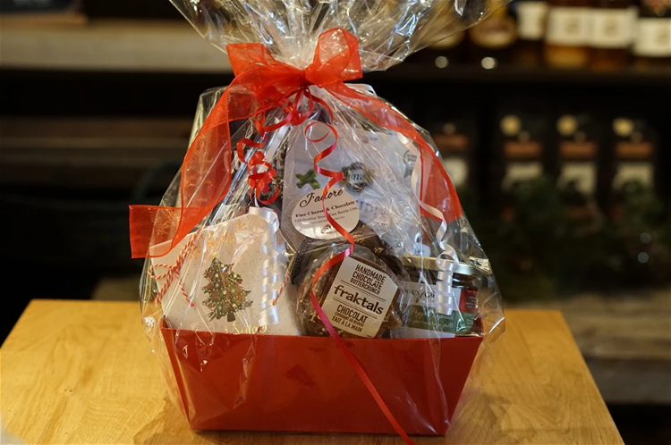 christmas basket christmas basket