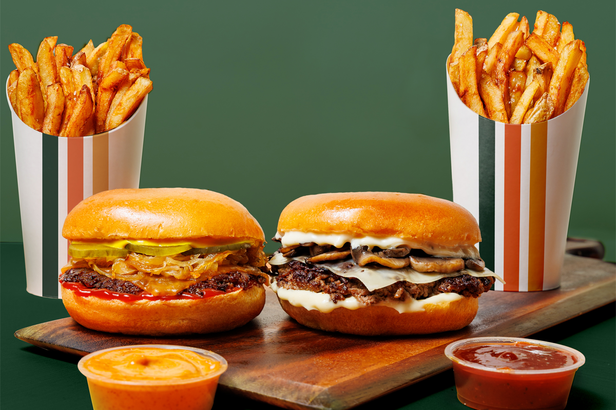 Burgers and Fries meal at Burgers N Fries Forever
