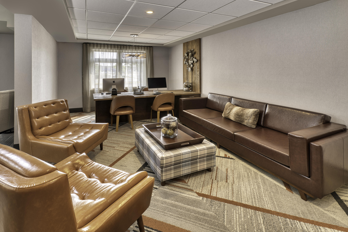 Four Points by Sheraton lobby and business centre