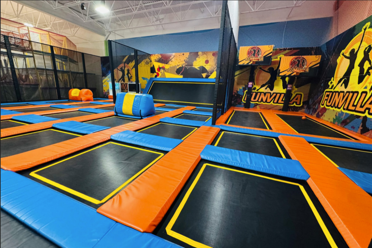 Trampolines at Funvilla Barrie