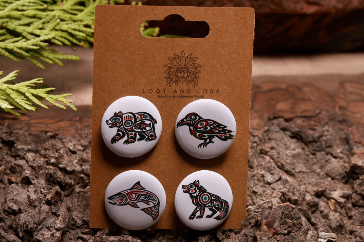 Indigenous goods available at Loot and Lore