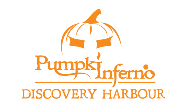Pumpkinferno Discovery Harbour logo