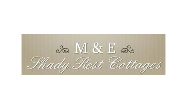 m and e shady rest cottages logo