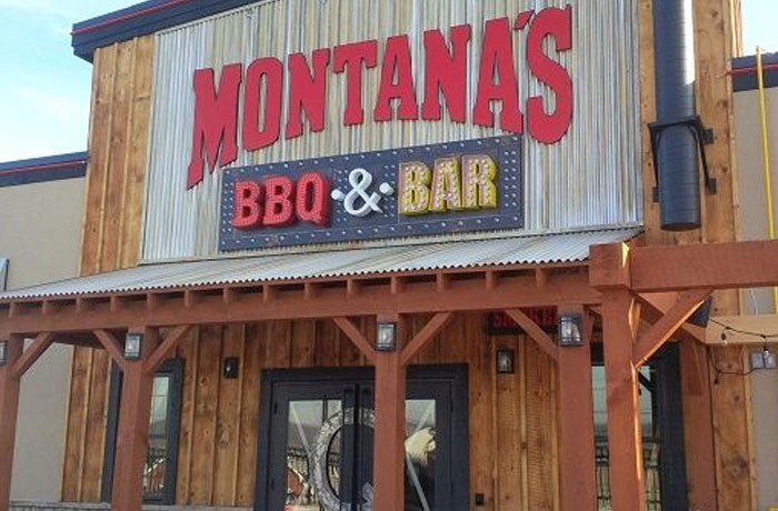 Montanas BBQ and Bar exterior