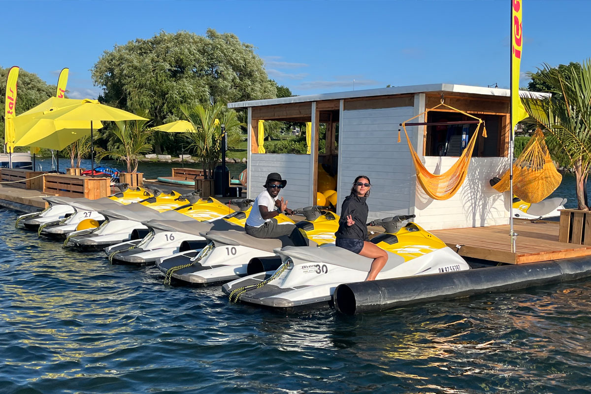 Barrie Watersports Floating Dock