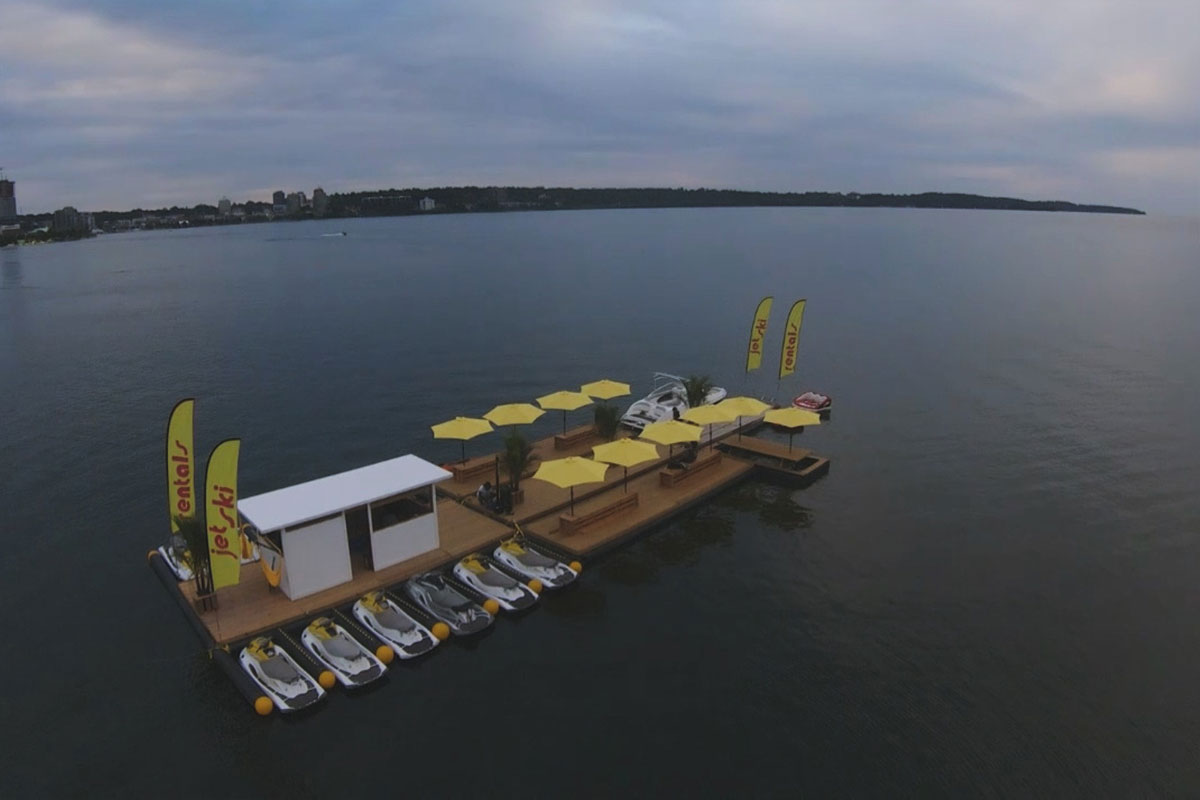 Barrie Watersports Floating Dock