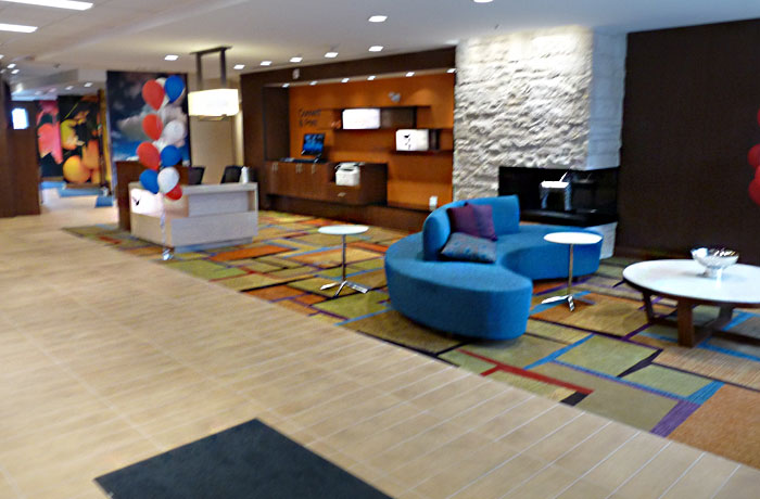 Fairfield Inn & Suites Barrie Lobby