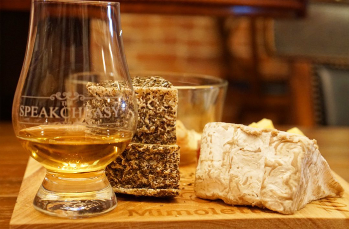 Jadore cheese and scotch tasting