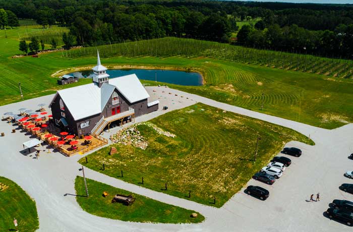 Quayle's Brewery Aerial Picture