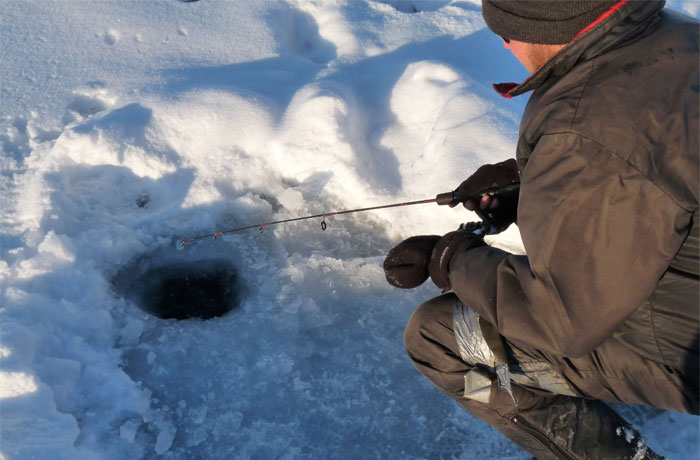 Ice Fishing - Lake Simcoe