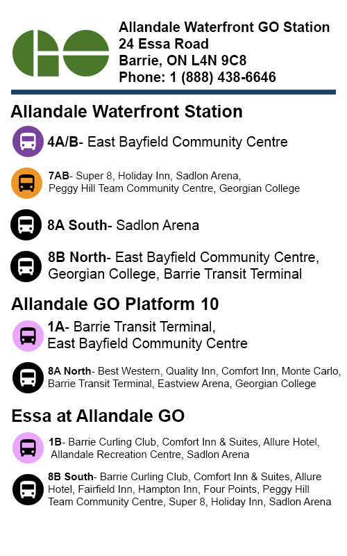 Allandale GO Transit Allandale GO Transit